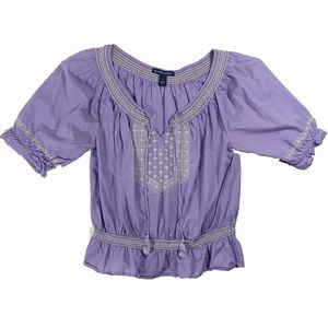 Lavender Prairie Top (M)